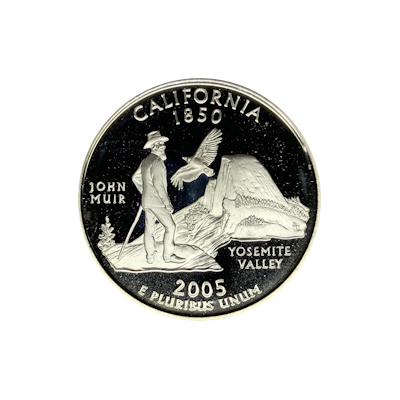 US Statehood Gem Proof Quarter 90% Silver