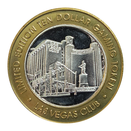 Las Vegas Club Millennium $10 Strike 0.6 Troy Ounce Silver
