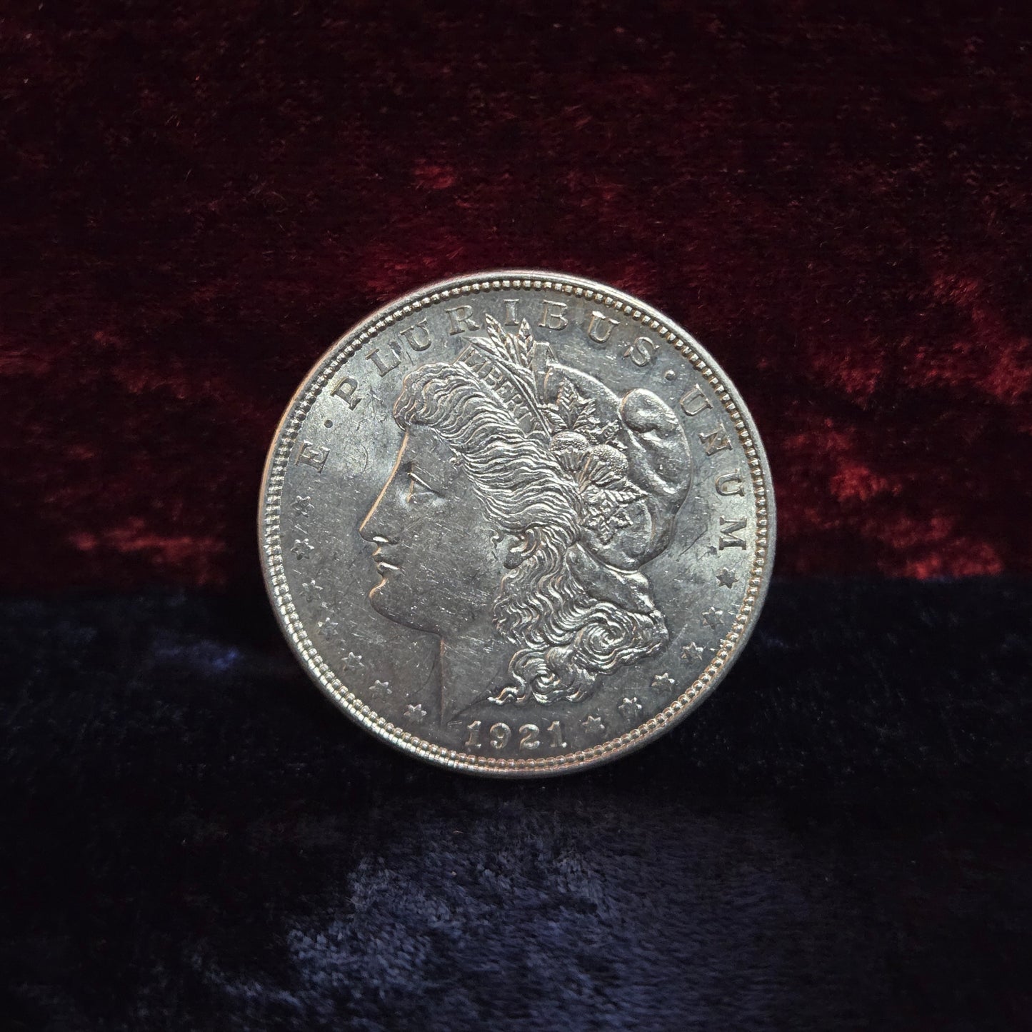 Morgan Dollar 1921 Crisp & Shiny 90% Silver 0.77+ Troy Ounce #0006