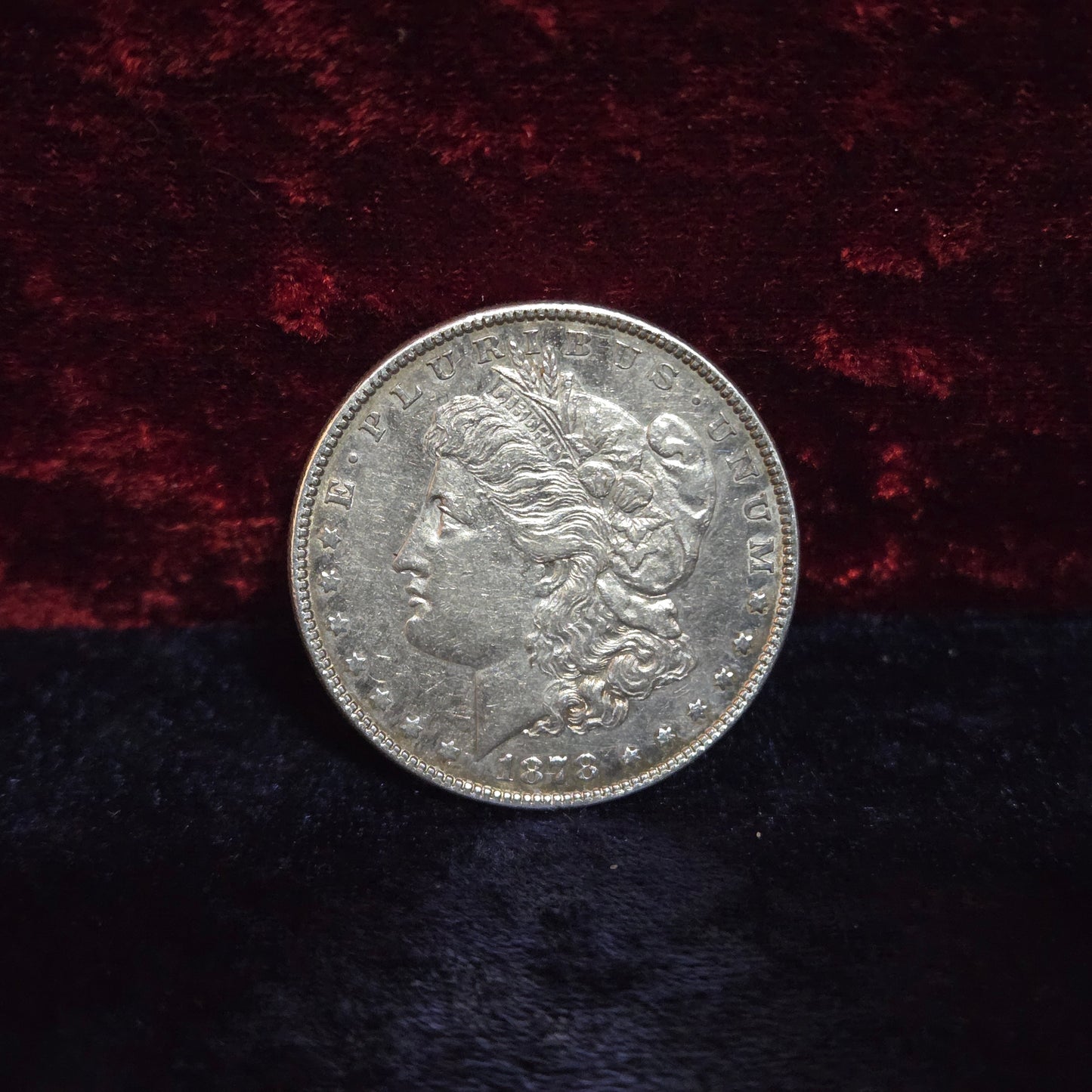 Morgan Dollar 1978 First Year Seven Feather Sharp & Minty 0.77+ozt #0005