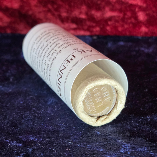 Roll of 50 Lincoln Wheat Ear Pennies
