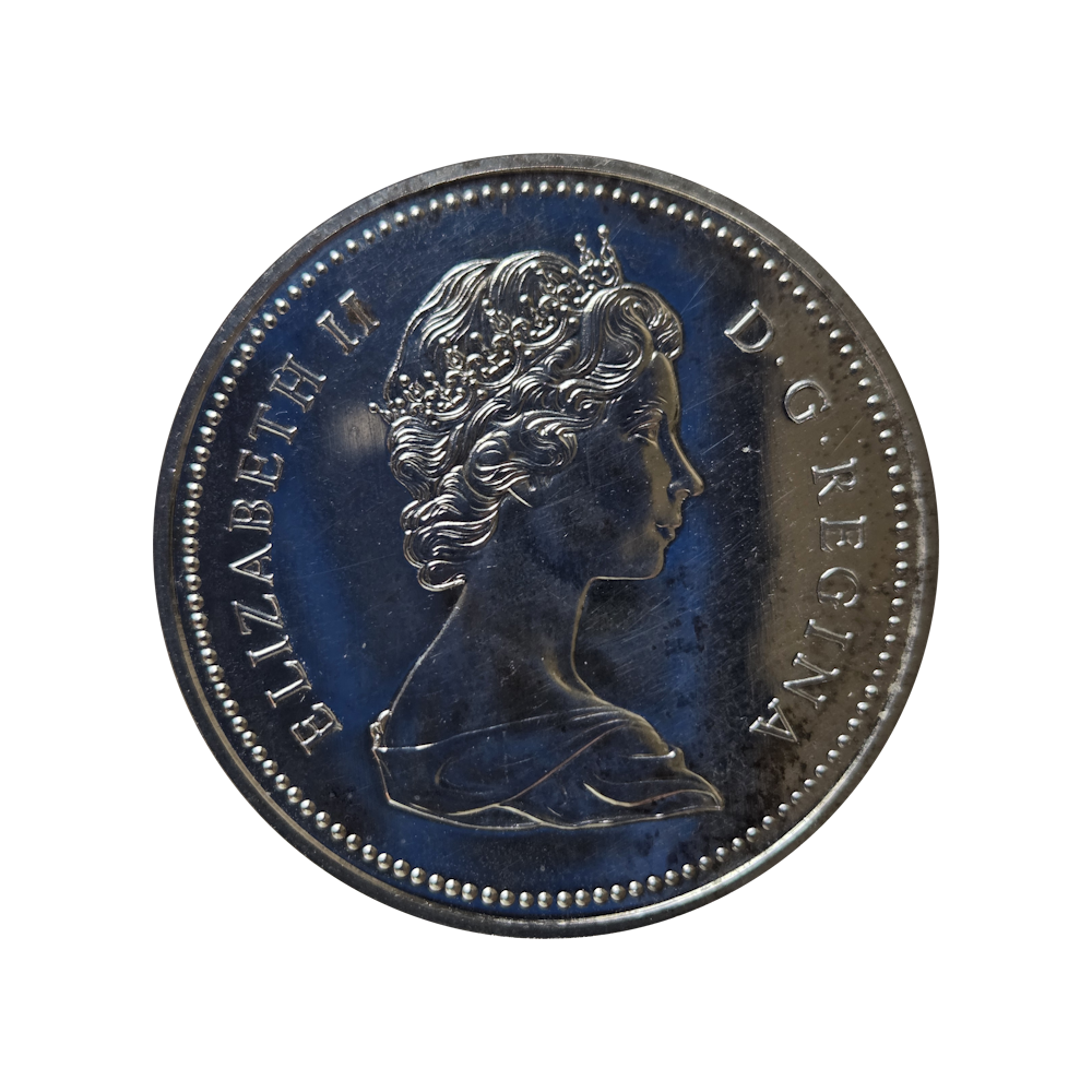 50% $1 Royal Canadian Mounted Police 1973