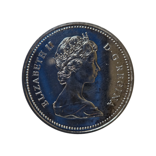 50% $1 Royal Canadian Mounted Police 1973