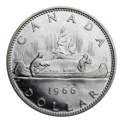 80% Canada $1 Canoe