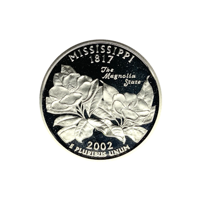 US Statehood Gem Proof Quarter 90% Silver