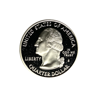 US Statehood Gem Proof Quarter 90% Silver