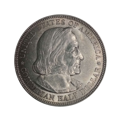 Columbian Exposition Half Dollar 90% Silver 1892-1893