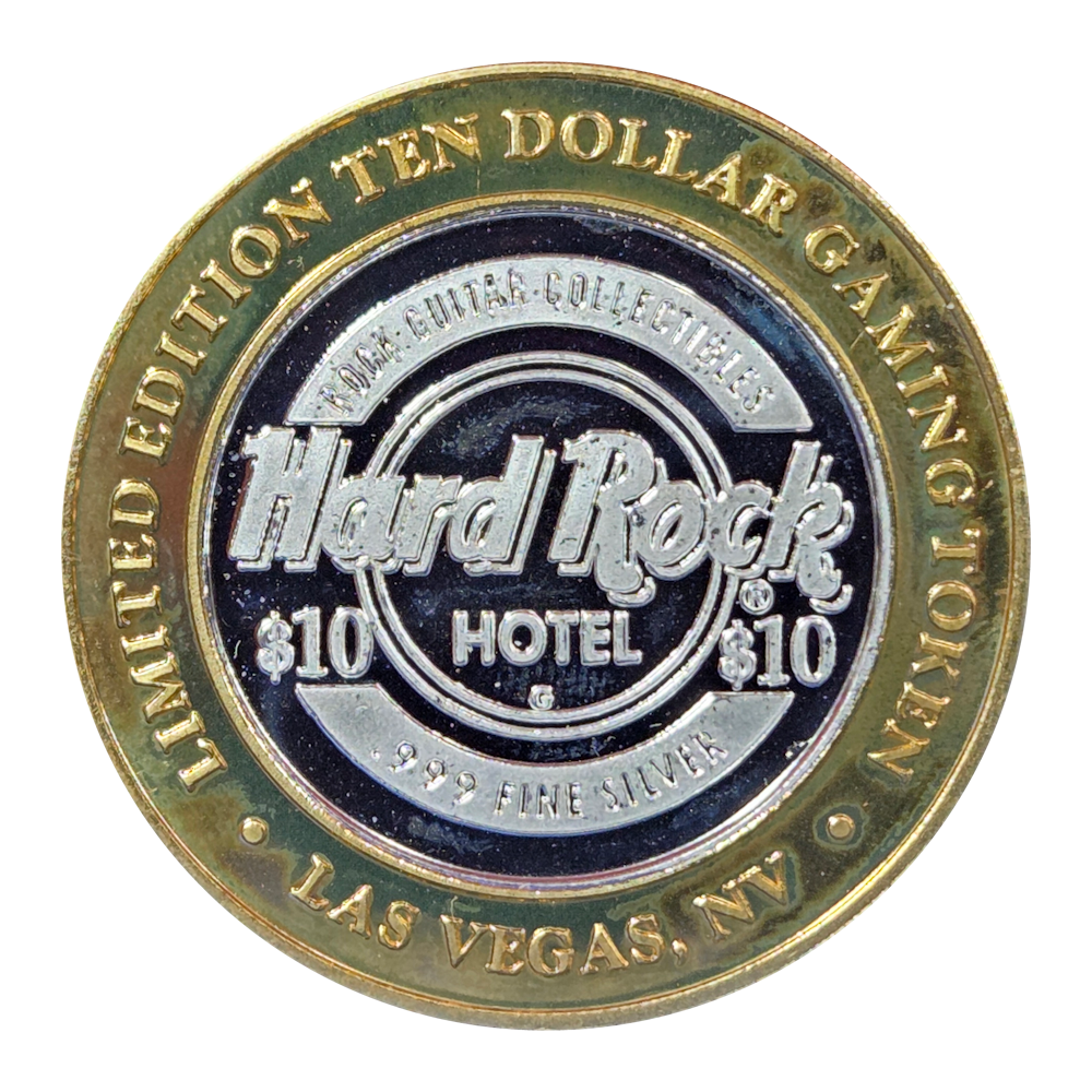 Hard Rock (OG) Telecaster $10 Strike 0.6 Troy Ounce Silver
