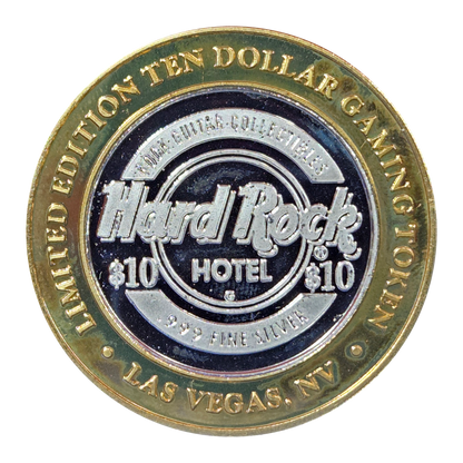 Hard Rock (OG) Telecaster $10 Strike 0.6 Troy Ounce Silver