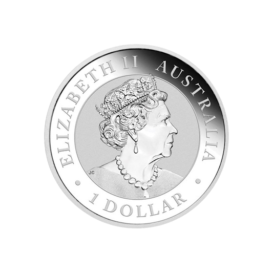 1ozt Perth Mint Kookaburra 2023 999 Silver Round