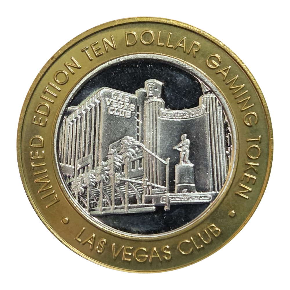 Las Vegas Club Millennium $10 Strike 0.6 Troy Ounce Silver