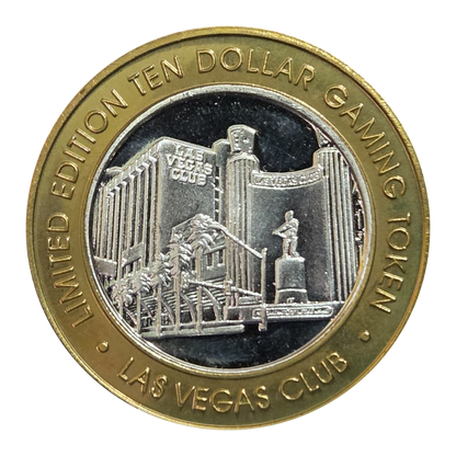 Las Vegas Club Millennium $10 Strike 0.6 Troy Ounce Silver