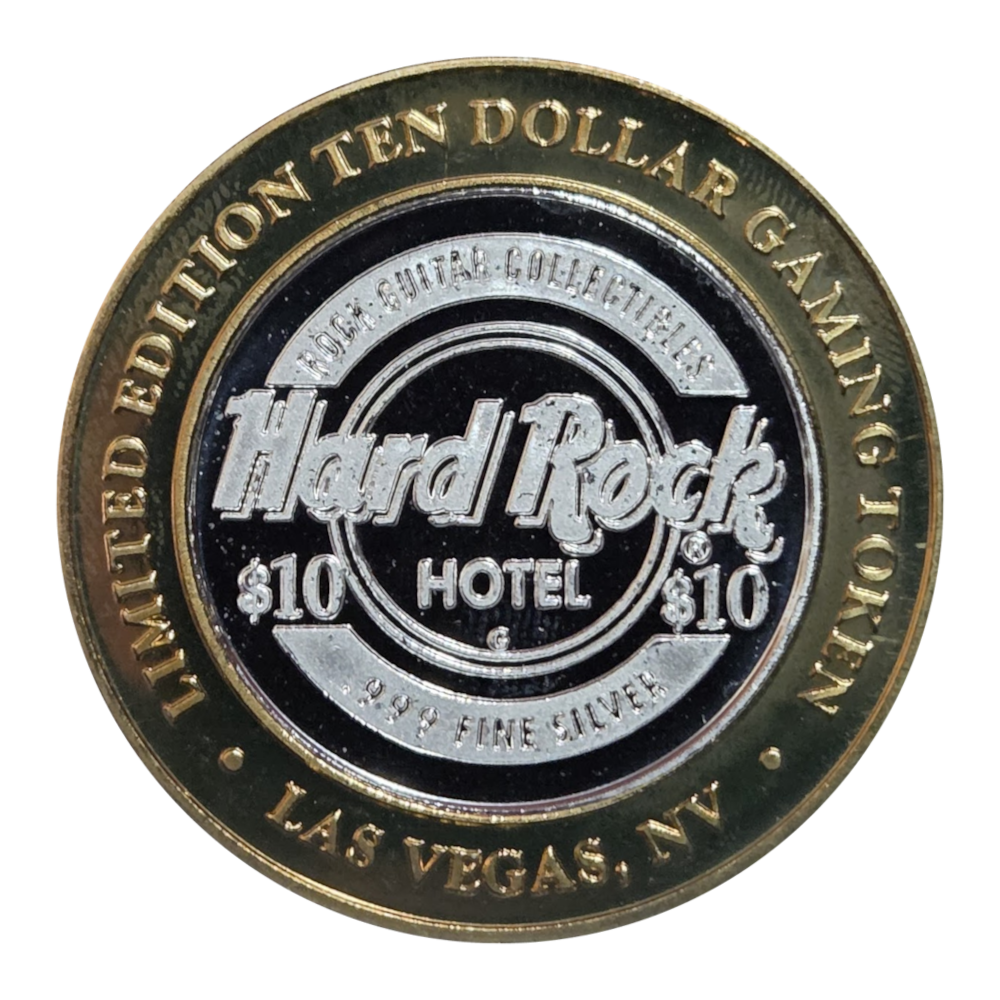 Hard Rock (OG) Telecaster $10 Strike 0.6 Troy Ounce Silver