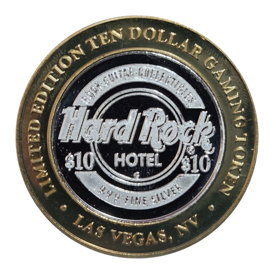 Hard Rock (OG) Telecaster $10 Strike 0.6 Troy Ounce Silver