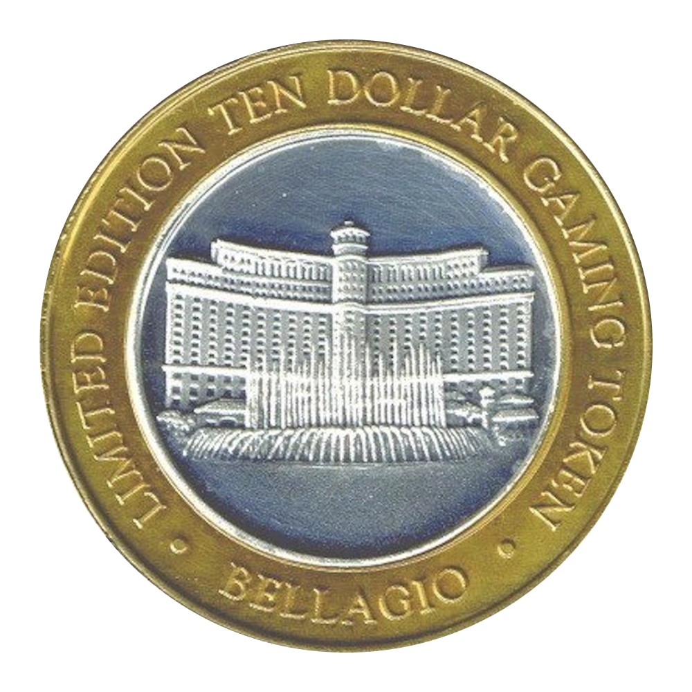 Bellagio Fountains $10 Strike 0.6 Troy Ounce Silver