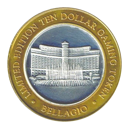 Bellagio Fountains $10 Strike 0.6 Troy Ounce Silver
