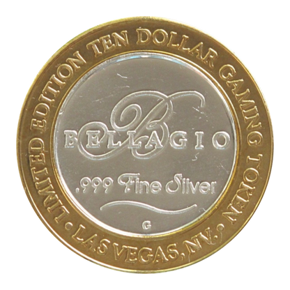 Bellagio Fountains $10 Strike 0.6 Troy Ounce Silver