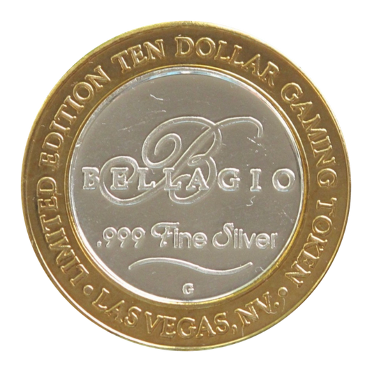 Bellagio Fountains $10 Strike 0.6 Troy Ounce Silver