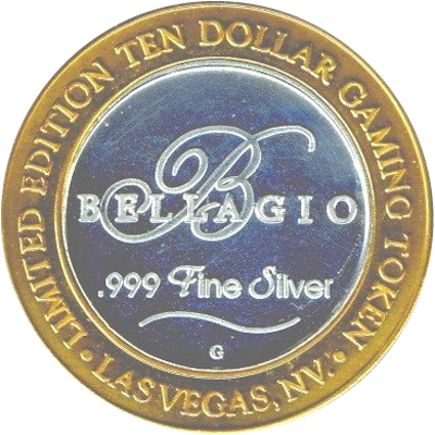 Bellagio 2000's $10 Silver Strike Fountains