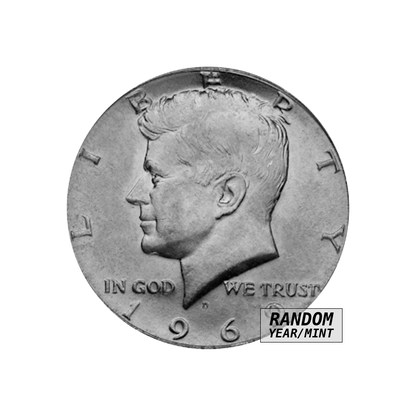 Kennedy half dollar 1965-70, 40% silver - Sharp, front