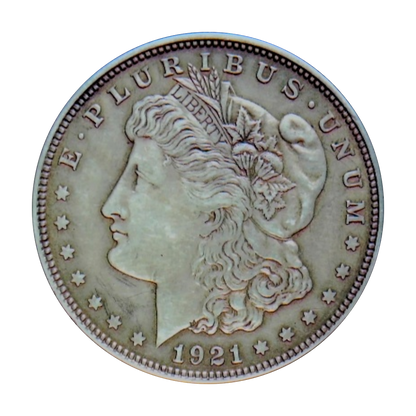 Morgan dollar, 90% silver - front