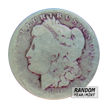 Morgan dollar, 90% silver - Cull, front