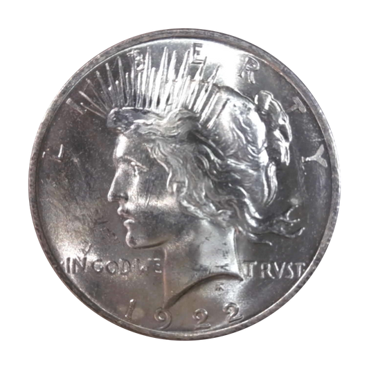 Peace dollar, 90% silver - front
